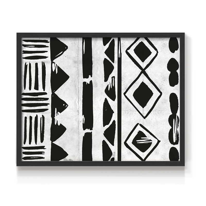 «Becoming One IV», reproduction encadrée, H 16 po x l 20 po, Noir, noir, noir, noir