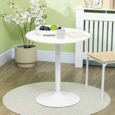 Metal Base Dining Table