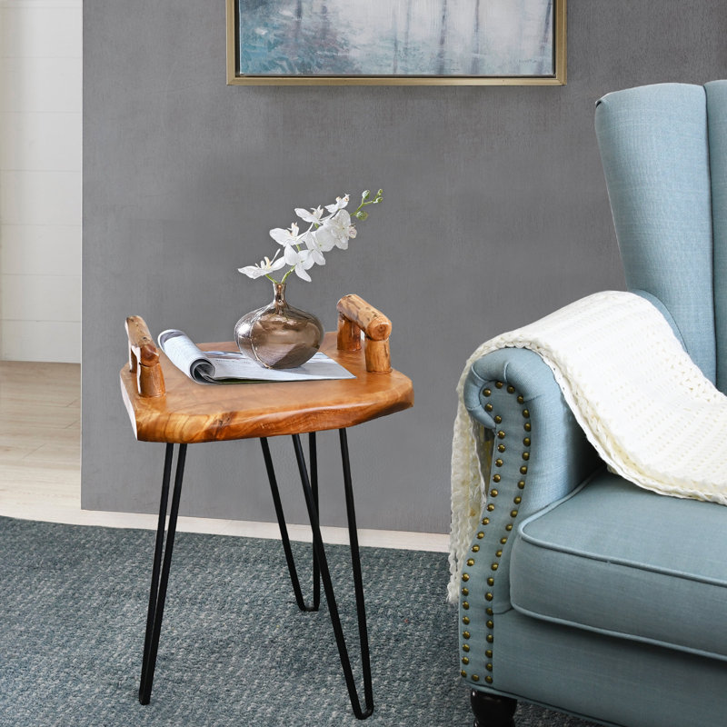 Calondra Solid Wood End Table