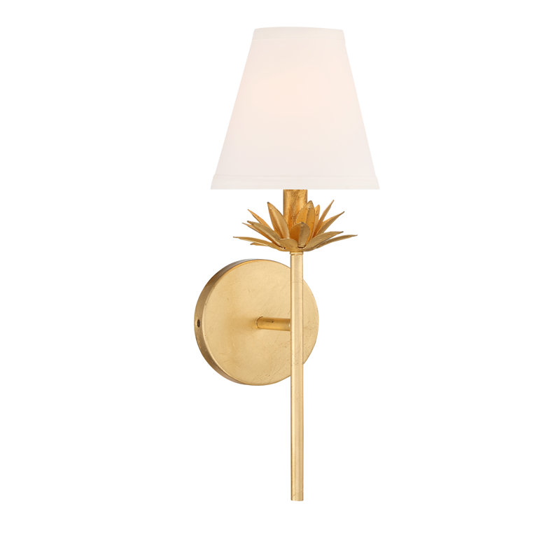 Applique murale articulée 1 lumière Ryland, Doré