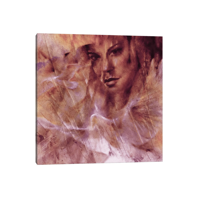 Dove, Seagull And Jana by Annette Schmucker - Wrapped Canvas Print, 45.72 cm H x 45.72 cm W