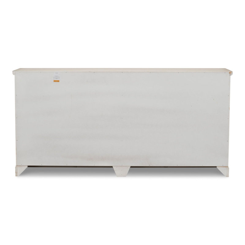 Montgomeryville 75'' W Solid Wood Sideboard, Whitewash