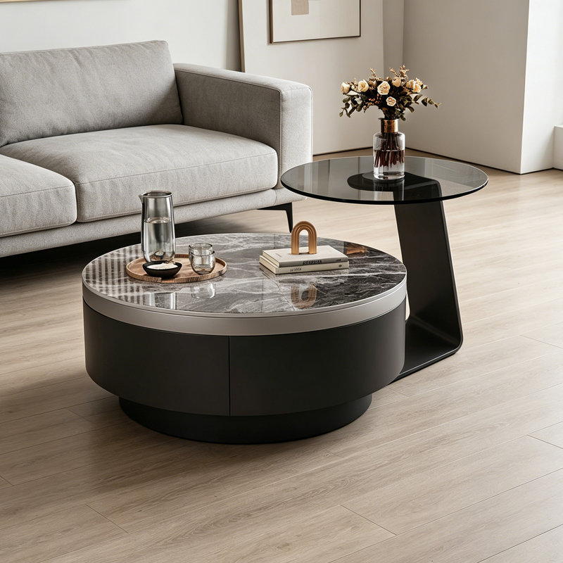 Slivon, H 13 po x l 31,49 po x l 31,49 po, Gray