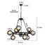 Lustre moderne 9 lumières Spoutnik