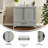 Bathroom Vanity With Undermount Sink, Cabinet, And Drawer-1825359049-1825359051