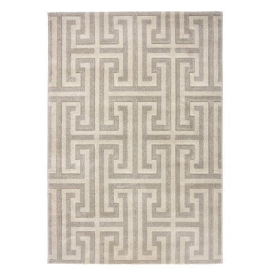 Greek Key Beige Light Vision Rug