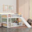 Lit superposé bas standard avec glissade par Harriet Bee-1124854577-1088208078
