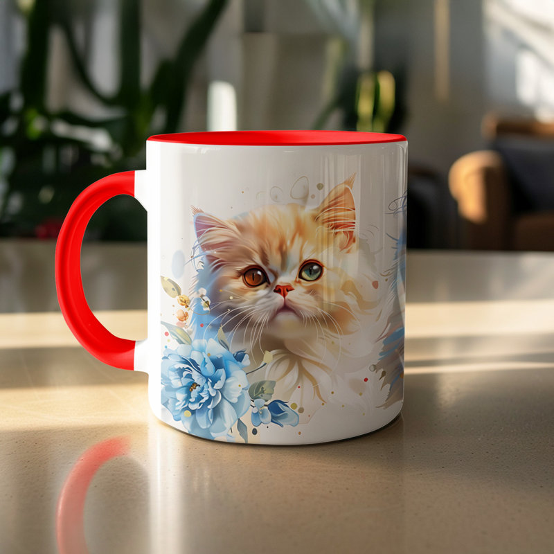 Mug, Red, 3