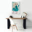 Toile épique Graffiti «Chill Sloth 2» par Cindy Jacobs, 26 po x 40 po
