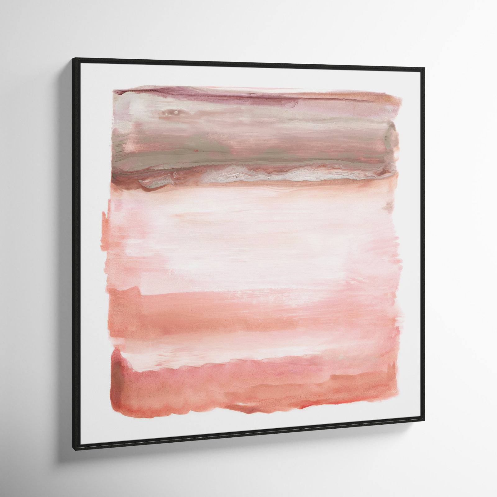 Lakeland "Boho Sky I" Print by Nan, Espresso, 46.5" H x 46.5" W x 2" D