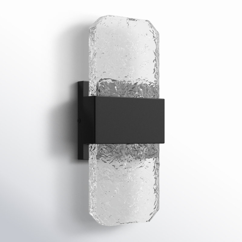 Condesa Aluminum LED Wall Light, 12" H x 5.25" W x 2" D