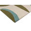 Torillo Hand Tufted Wool Abstract Area Rug in Emerald/Azul-1872371686