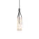 Firenze 1 - Light Dimmable Cylinder LED Pendant With Alabaster Shade
