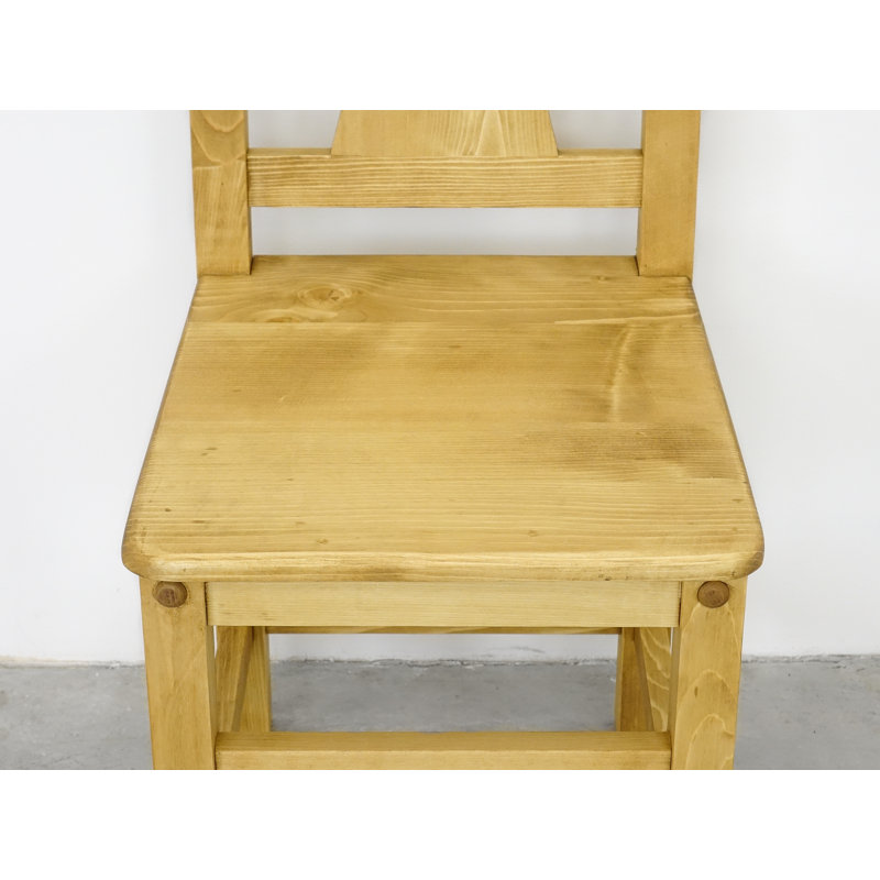 Schmid 42cm H Solid Wood Slat Back Side Chair