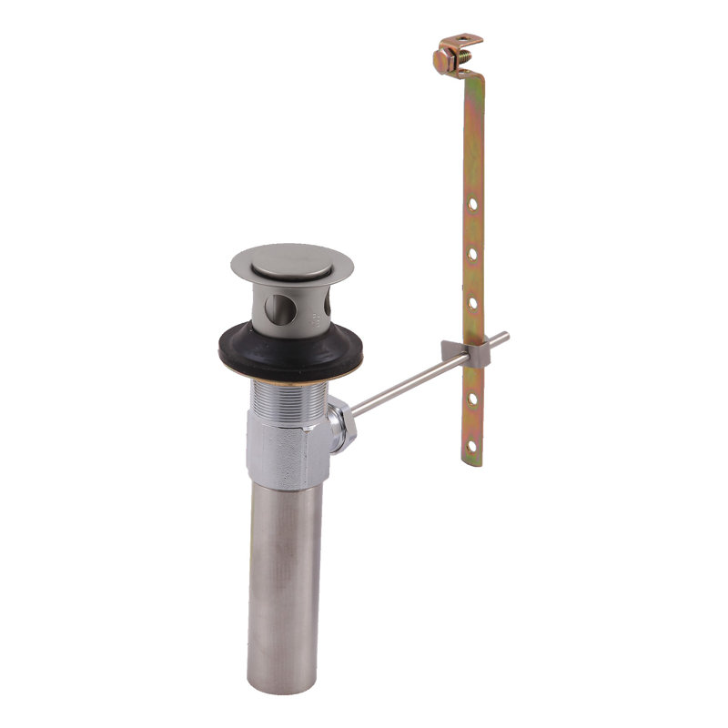 Replacement Pop Up Bathroom Sink Drain, Pearl Nickel