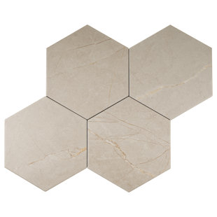 Elegance 7.7" x 8.9" Porcelain Wall & Floor Tile