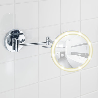 Aura Metal Flat Wall Mirror