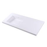 Kubista 48'' L Bathroom Sink