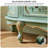 Retro Simple Semicircle Painted Sideboard