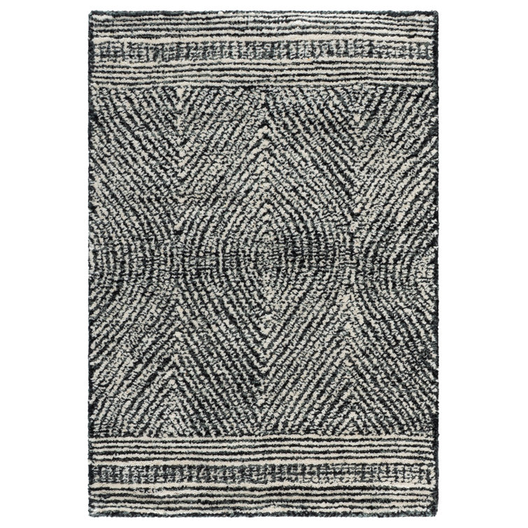 Klaus Hand Tufted Wool Geometric Rug