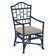 Chaise avec accoudoirs Chippendale