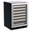 23.88" 54 Bottle Single Zone Built-In Wine Refrigerator with Wine Cradle