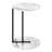 Alexandros End Table, Modern Decorative 23.75'' H Side Table with Faux Marble Table Top for Any Room