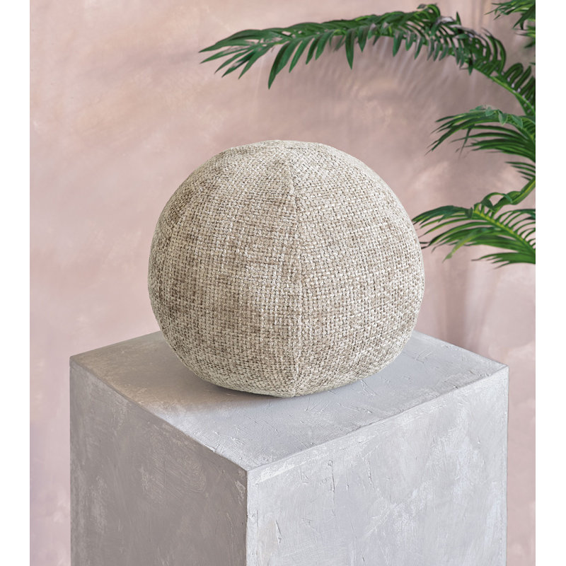 Alma Circular Pillow Cover & Insert