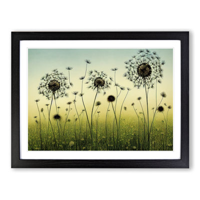 Dandelion Field Vol.3 - Framed Print