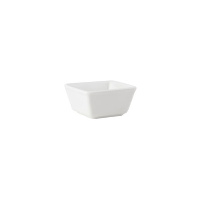 Tuxton Napa Square Ceramic 24 Piece Ramekin / Soufflé Dish Bakeware Set