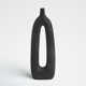 Contemporary Ceramic Abstract Cut-Out Vase
