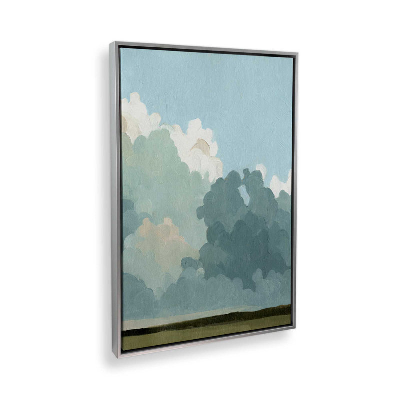 «Tranquil Overgrowth II», H 36,75 po x l 24,75 po, Chrome poli