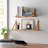 Kulick 2 Piece Fir Solid Wood Bracket Shelf