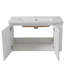 Meuble-lavabo moderne 36 "avec tablettes ouvertes