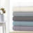 Adelaja 300 Thread Count Organic 100% Cotton Cool & Crisp Percale Weave Sheet Set-86637821-86637554