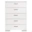 Commode de chambre 5 tiroirs Dulcey