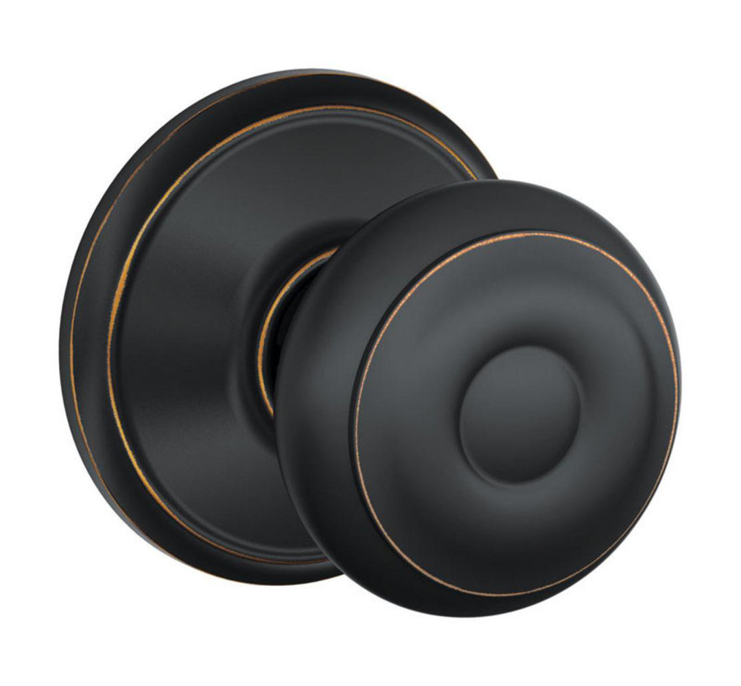 Georgian Steel Passage Lockset ANSI Grade 2 (Set of 4) Schlage