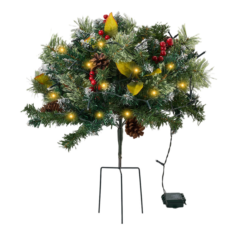 54cm H Lighted Artificial Christmas Tree