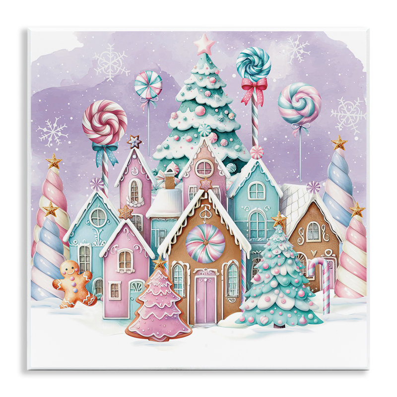 «Gingerbread Candy Town» par Nicole DeCamp