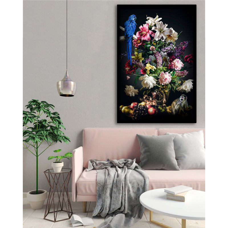 The Still Life Collection III - Print on Plastic / Acrylic, 180cm H x 120cm W x 10cm D, Black Frame