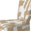 Chaise d'appoint rembourrée en velours noir et blanc Crossing Paths II-112840495