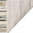 Modern Minimalist Striped Area Rug in Brown/Cream/Gray for Living Room, Hallway, Entryway Rugs-319394784