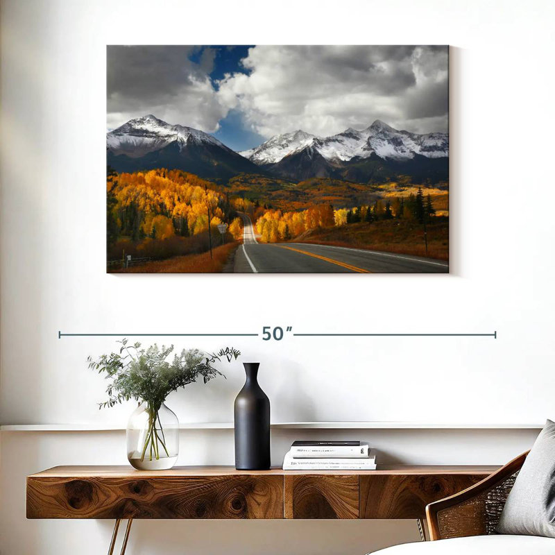 Mehar Road To Nature, 26" H x 39" W