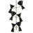 Phix 12 - Light Steel Dimmable Tiered Chandelier-1823437113