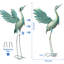 Statue de jardin en métal résistante aux intempéries Analiesa-971553972