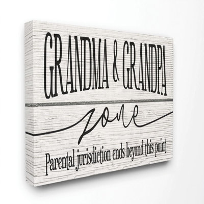 «Grandma and Grandpa Zone Funny Family», impression