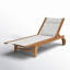 Montauk Sun-lounger Reclining Teak Chaise Lounge-1664188767