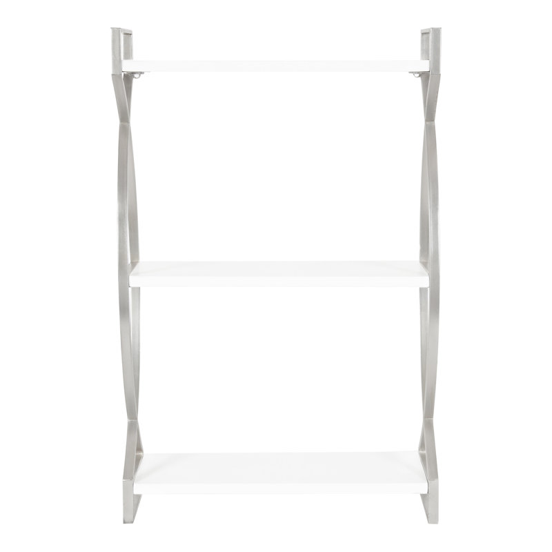 Tablette Everly Quinn Arietta 18x7x28, Argent