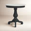 Danielle Marble 24" Pedestal Side Table-545122853