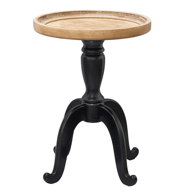 Chloe-Rose Pedestal End Table